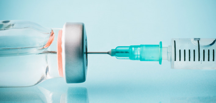 vial and needle vaccine injection medication