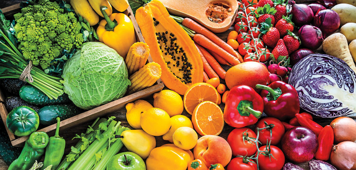 fruits and vegetables healthy eating diet