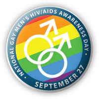 National Gay Men's HIV/AIDS Awareness Day logo