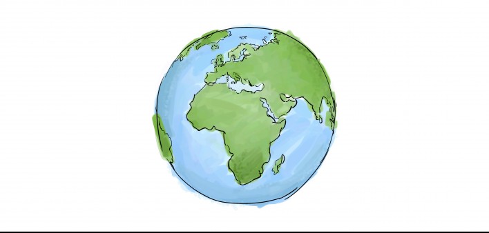 An illustraion of a globe