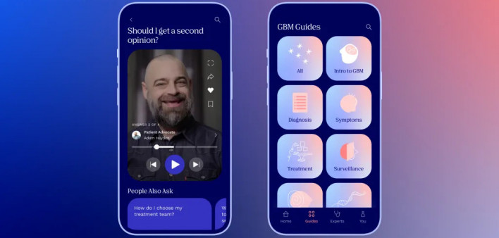 glioblastoma brain cancer app roon