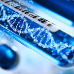 DNA forming in a test tube