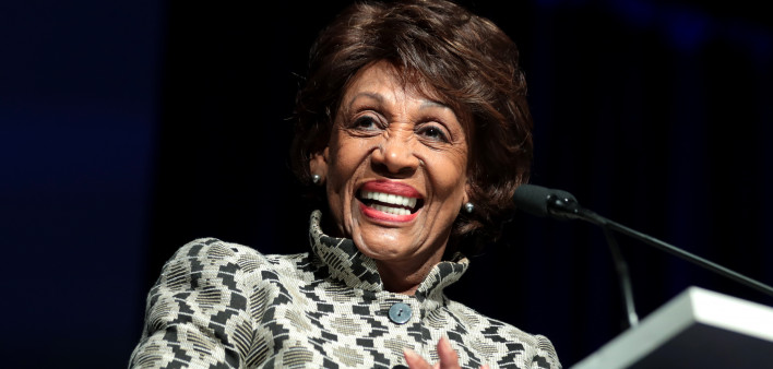 U.S. Representative Maxine Waters (D-Calif.) at the 2019 California Democratic Party State Convention in San Francisco.