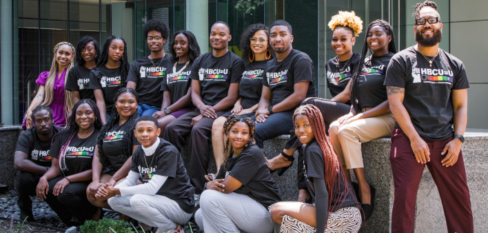 The HRCF 2023–2024 PrEP ambassadors at historically black colleges and universities