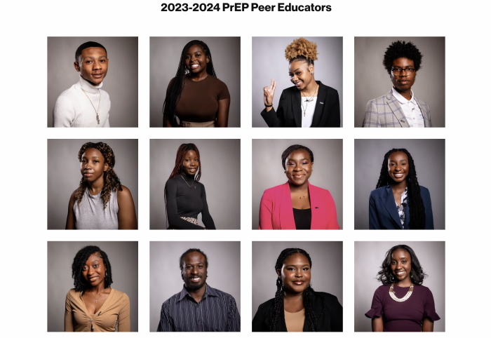 The HRCF 2023–2024 PrEP ambassadors at historically black colleges and universities