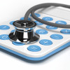 Calculator and Stethoscope