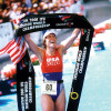 Siri Lindley claims victory as a triathlete