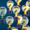 light bulbs with question marks ideas