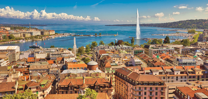 view of downtown Geneva