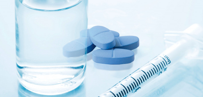 two forms of PrEP and needle