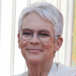 Jamie Lee Curtis hand and footprint in cement ceremony