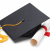 motor board and diploma