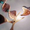 scissors cutting dna