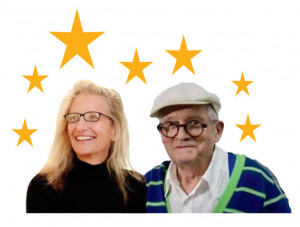 Annie Leibovitz and David Hockney