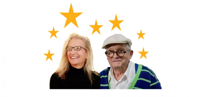 Annie Leibovitz and David Hockney