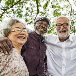 Group of Senior Retirement Discussion Meet up Concept