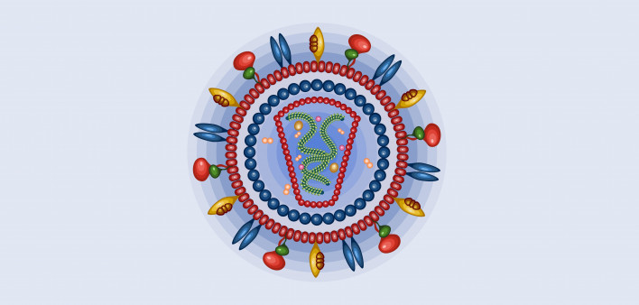 HIV Virus illustration