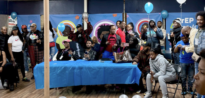 The PrEP4Teens launch event and mural unveiling at TaskForce in Chicago's West Side