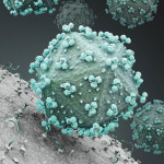 HIV virus stock photo AIDS, HIV,
