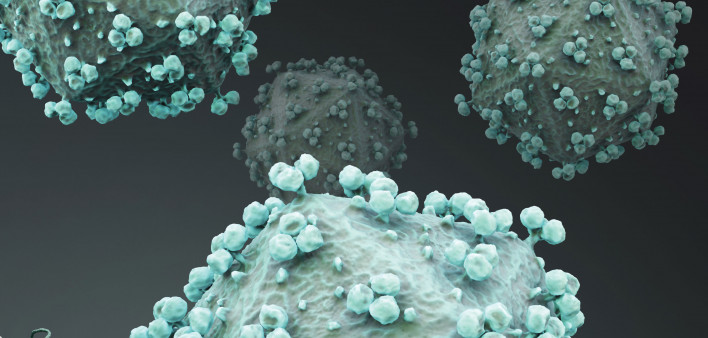 HIV virus stock photo AIDS, HIV,