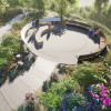 Illustration of the BAYS Breast Cancer Memorial Garden, which is slated to open in San Francisco’s Golden Gate Park in 2024