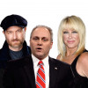 From left: Linda Evangelista, Erik Jensen, Steve Scalise and Suzanne Somers