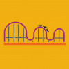 illustration roller coaster