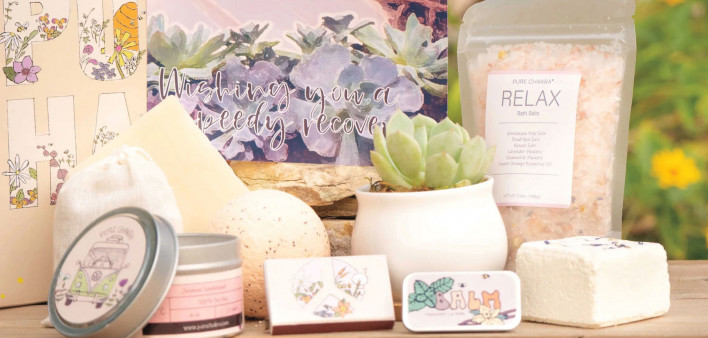 Pure Chakra: The Wishing You a Speedy Recovery gift box