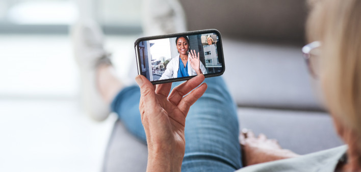 Images Photos Illustrations Vectors      Video  The most comfiest consultation ever stock photo Telemedicine, Doctor, Healthcare And Medicine, Patient, Medical Exam