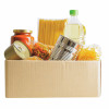 box of food from food bank