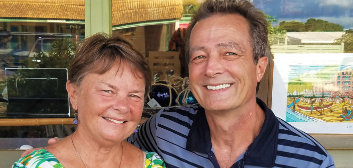 Genevieve de Renne and Dann Wonser