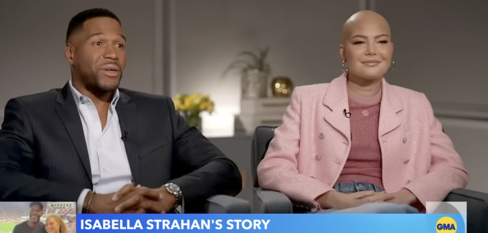 Michael Strahan and his daughter, Isabella, share her brain cancer story