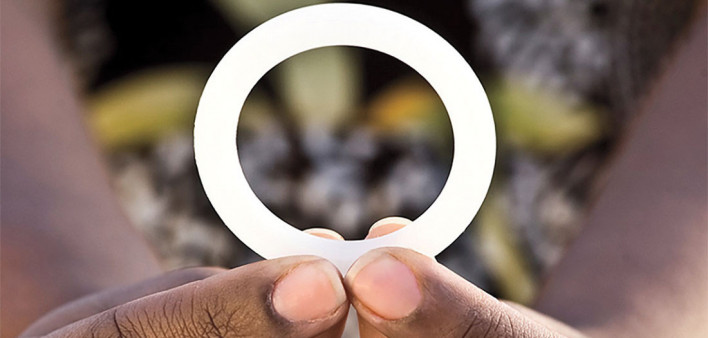 The dapivrine vaginal ring