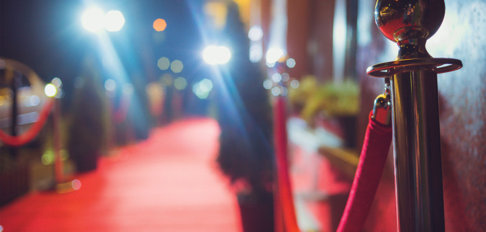 Red Carpet red ropes