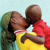 African Mother and Child