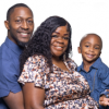 “I am a Work of ART” campaign creative partner, Ashley Cason, with her husband and their 3-year-old and 11-week-old sons