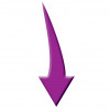 purple down arrow