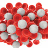 White blood cells with red blood cells