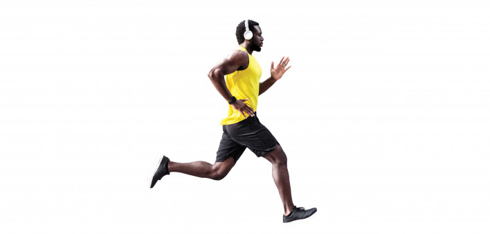 running man African American