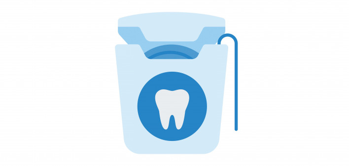 Dental floss tooth dental care dentist oral health