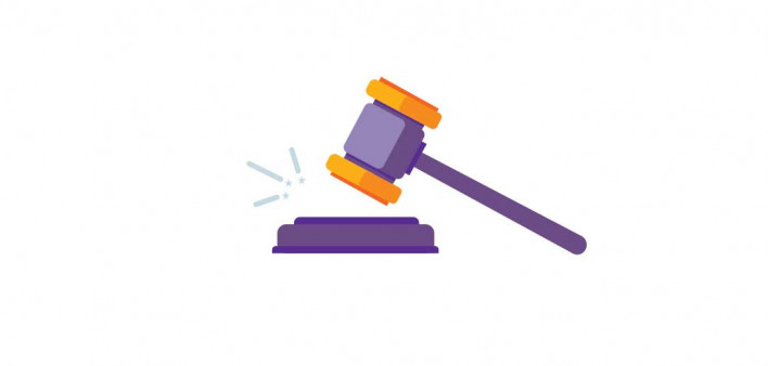 illustration gavel