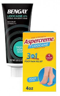 Aspercreme and Bengay