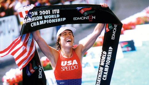 Siri Lindley claims victory as a triathlete