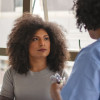 Doctor talking to patient