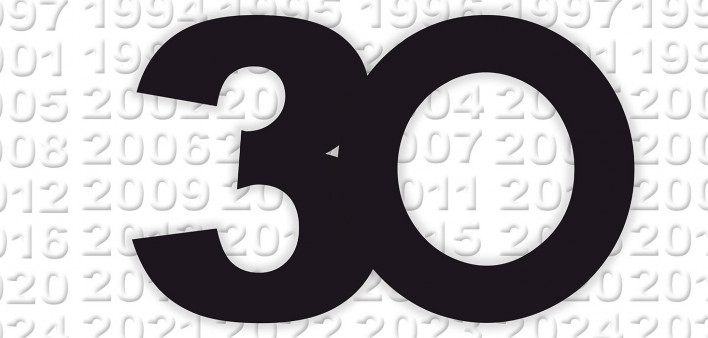 POZ 30 Years 30 graphic