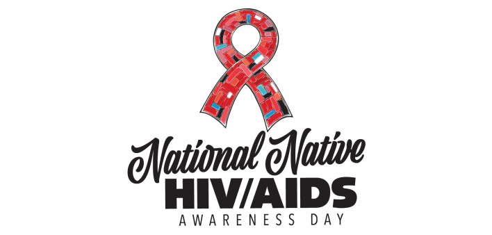 Promotional materials for National Native HIV/AIDS Awareness Day 2024