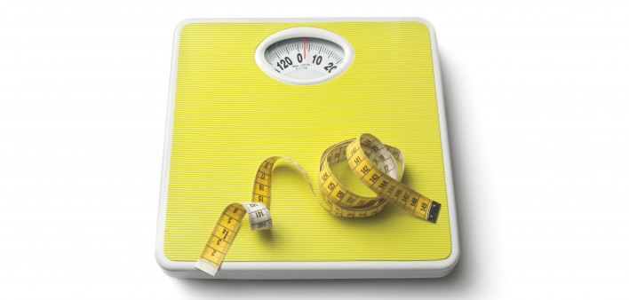 scale with tape measure
