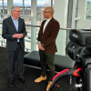 NIAID's Dr. Carl Dieffenbach and Louis Shackelford during Day 2 at HIV conference #CROI2024