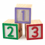 childerns numbered blocks