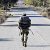 A soldier participates in the Norwegian Foot March at Fort Ord National Monument in Monterey County, California. Mounting evidence shows that the military sprayed and experimented with the Agent Orange at Fort Ord as far back as the 1950s.